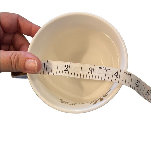 Lily Pulitzer blue , green and gold floral tea / coffee mug set - Picture 10 of 12